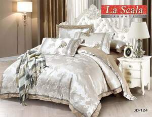 Постельное белье La Scala 3D-124 двуспальный евро