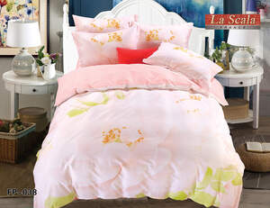 Постельное белье La Scala сатин-фотопринт FP-038 двуспальный евро