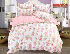 Постельное белье La Scala сатин-фотопринт FP-039 двуспальный евро