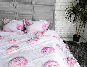 Постельное белье La Scala сатин-фотопринт FP-054 семейный