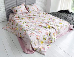 Постельное белье La Scala сатин-фотопринт FP-055 полуторный