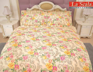 Постельное белье La Scala сатин-фотопринт P-005 полуторный