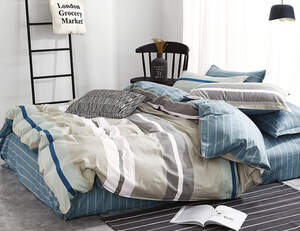 Постельное белье La Scala сатин Y230-857 двуспальный евро