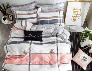 Постельное белье La Scala сатин Y230-858 двуспальный евро