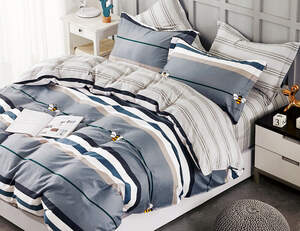 Постельное белье La Scala сатин Y230-866 двуспальный евро