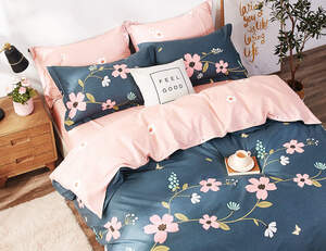 Постельное белье La Scala сатин Y230-879 двуспальный евро