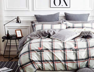 Постельное белье La Scala сатин Y230-886 двуспальный евро