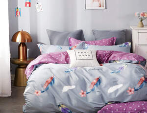 Постельное белье La Scala сатин Y230-918 двуспальный евро